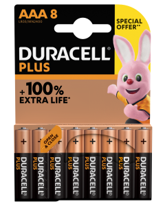 Duracell PLUS POWER AAA / MN2400 / LR03 (8 kpl)