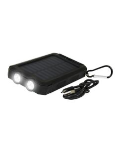 Ulkopuolinen powerbank aurinkopaneelilla, 10 000 mAh