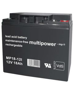 Multipower 12V - 18Ah (käynnistysakku)