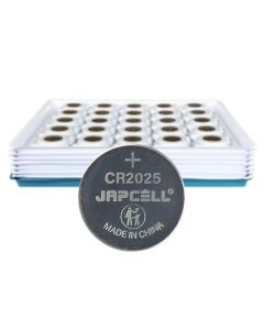 JAPCELL Lithium CR2025 Paristot - 200 kpl. - Teollisuuspakkauksessa