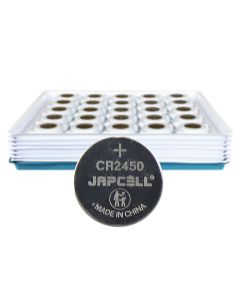 JAPCELL Lithium CR2450 paristot - 100 kpl. - teollisuuspakkauksessa