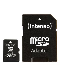 Intenso® 128 GB Micro SD Muistikortti Incl. Adapteri Class 10