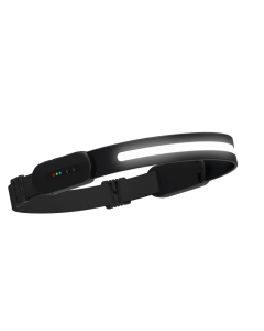 Japcell HLSA350 Ladattava otsalamppu anturilla, bluetoothilla ja kaiuttimella - 350 lumenia