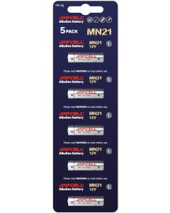 Japcell MN21 / E23 / 23A Paristo - 5 Kpl.