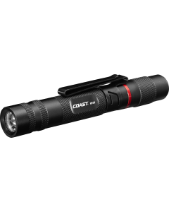 Coast HP2R Ladattava tarkastuslamppu fokuksella ja purentapalalla, 280 lumen