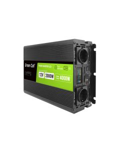 Vihreä solu invertteri LCD-näytöllä autoon 12V 230V, 2000W/4000W Pure Sine, 2000W/4000W Pure Sine