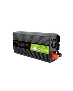 Vihreä solu invertteri LCD-näytöllä autoon 12V 230V, 500W / 1000W Pure Sine, 500W / 1000W Pure Sine