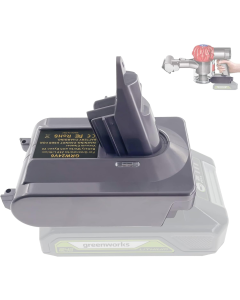 Greenworks 24V adapteri Dyson V6:een