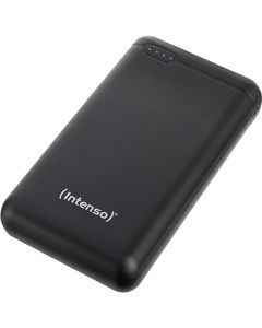 Intenso® Powerbank XS20000 20.000 mAh USB-A/USB-C sisältää USB-C-kaapelin. Musta