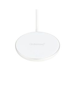 Intenso® Langaton MagSafe-yhteensopiva laturi QI 15W USB-C-kaapelilla ja 30W PD/QC-pikalaturilla. Valkoinen