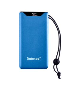 Intenso® Powerbank 10.000 mAh PD/QC USB-A/USB-C sisältää USB-C-kaapelin – Sininen