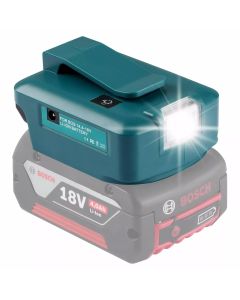 Powerbank-adapteri Bosch Procore 18V:lle w/ LED-valo ja USB-C