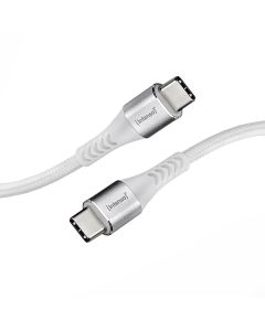 Intenso® USB-C - USB-C lataus- ja datakaapeli, 60W/PD/QC – 1,5 m