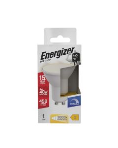 Energizer LED-lamppu GU10 4W 450 Lumen Lämmin valkoinen (3000K) 120 asteen valonjako