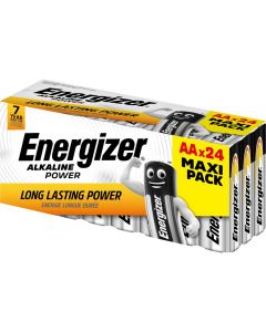 Energizer Alkaline Power AA / E91 paristot (24 kpl pakkaus)
