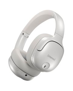 Intenso® O400HA Langattomat Over-ear kuulokkeet aktiivisella melunvaimennuksella - Valkoinen