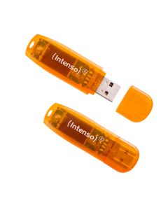 Intenso® 64 GB USB-tikut - 2 kpl - Oranssi