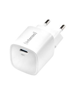 Intenso® USB-C GaN Virtalähde 30W PD 3.0/QC 4.0 - Valkoinen