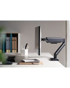 Ylivoimainen monitorikiinnike täysliikkeiselle työpöydälle 17"-32"