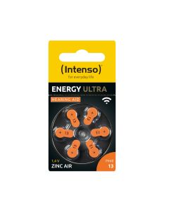 Intenso Str. 13 (A13) kuulokojeiden paristot - 6 kpl.