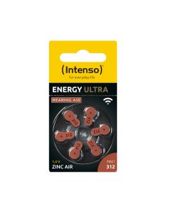 Intenso Str. 312 (A312) kuulokojeiden paristot - 6 kpl.