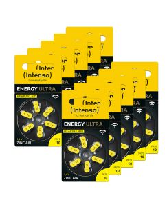 Intenso Str. 10 (A10) kuulokojeiden paristot - 60 kpl.