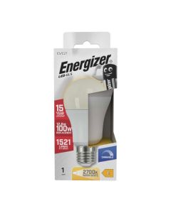 Energizer E27 LED GLS pære 13.5W (1521lm), 3000K, Varm hvid, Dæmpbar