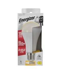 Energizer E27 LED GLS pære 18W (2452lm), 3000K, Varm hvid