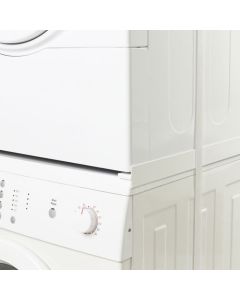 Ylivoimainen pinoamiskehys pesukoneelle ja kuivausrummulle