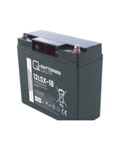 Q-Batteries 12LSX-18 12V 18.2Ah 10 vuoden AGM-akku