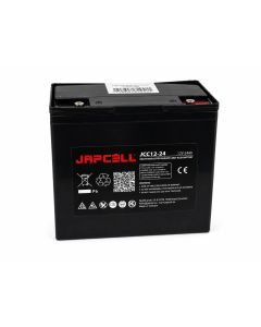 Japcell akku mökki skootteriin 12V / 24Ah