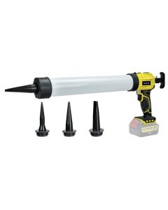 Tiivistyspistooli DeWalt 18V akulle ilman akkua ja laturia - 600 ml (Pehmeä liima)