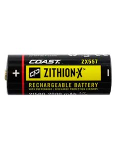 COAST ZX557 ZITHION-X™ ladattava akku GX10, G45, PS200 -malleihin.
