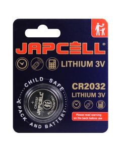 Japcell Lithium CR2032 paristo - 1 kpl.