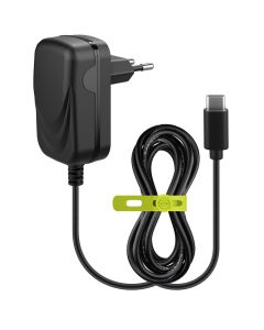 Goobay 15 W:n USB-C-laturi kiinteällä kaapelilla, 1,5 m