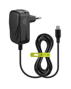 Goobay 15 W:n Micro-USB-laturi kiinteällä kaapelilla, 1,5 m