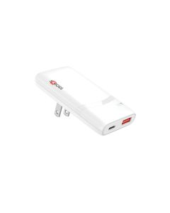 Skross USB Multiport GaN -matkalaturi 65 W – 1 x USB-C / 1 x USB-A