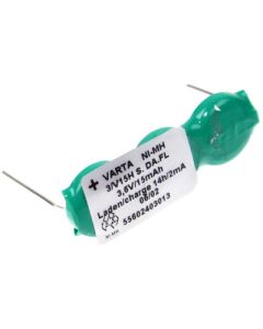Varta 3/V15H Akku laitteelle Ni-MH 3.6V 15mAh Flatpack + LFZ
