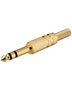 Liitin - 6,35mm - stereo