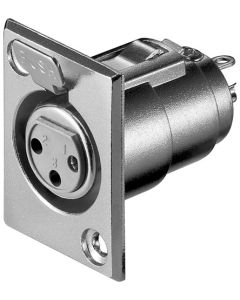 Mikrofoni chassis naaraspistoke, 3-pin