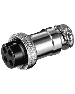 Mikrofoniliitin 4-napainen