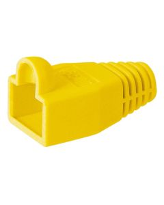 Huppuliitin RJ45, keltainen-oranssi - 1 pcs.