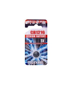 Maxell Lithium CR1216 batteri - 1 stk.