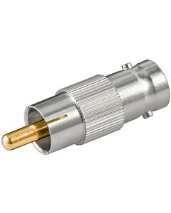 BNC naaras - RCA uros - 1 pcs.
