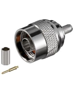 Puristinliitin 5,2mm uros juottamiseen