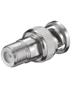 F naaras - BNC-liitin uros- sinkki