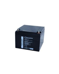 Q-Batteries 12LSX-24 12V 24Ah 10 vuoden AGM-akku