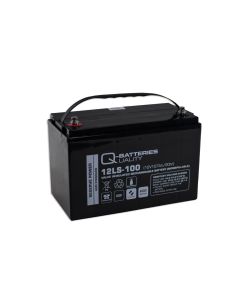 Q-Batteries 12LS-100 / 12V - 107Ah 10 vuoden AGM-akku