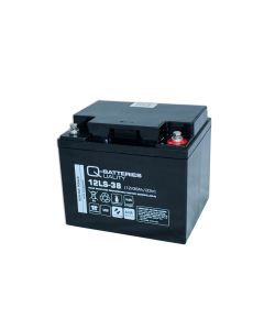 Q-Batteries 12LS-38 12V 38Ah AGM-akku