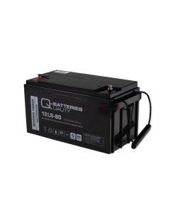 Q-Batteries 12LS-80 / 12V - 82Ah 10 vuoden AGM-akku